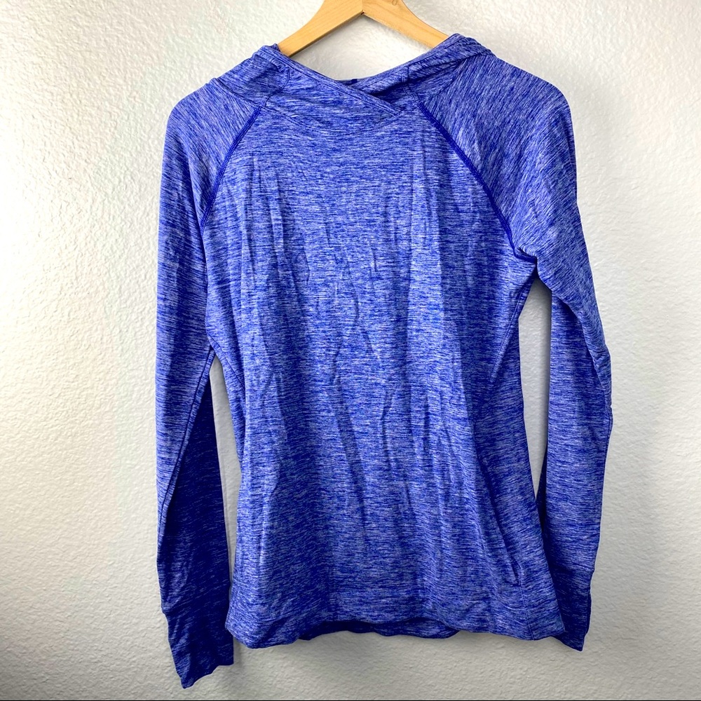 Like New Pocketed Blue Essentials Pullover, Small